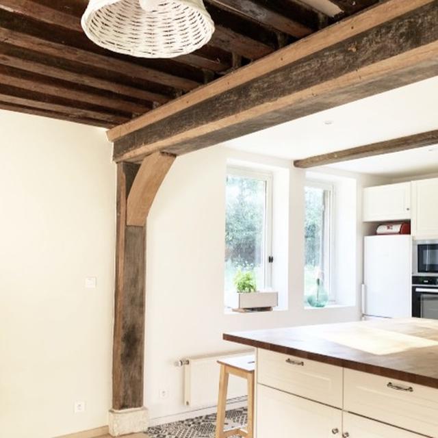 Maison de campagne située entre Deauville et Honfleur.