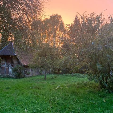 •Soleil couchant en Normandie•