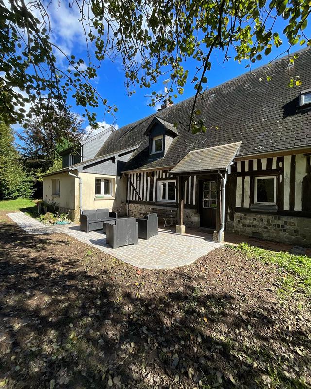 Avant / Après - Terrasse arrière