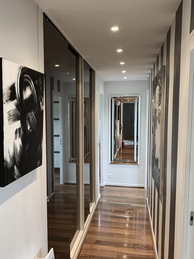 Couloir menant aux chambres