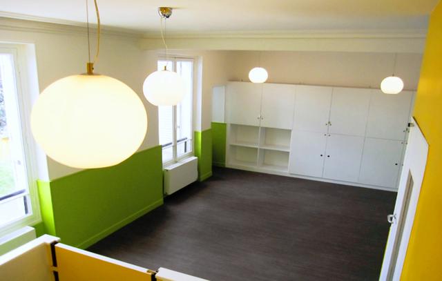 Des rangements sur mesure ont été créer pour plus de fonctionnalité. Des rangements sur mesure ont été créer pour plus de fonctionnalité.